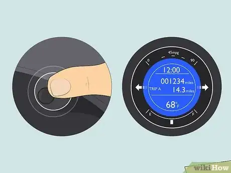 Image titled Reset an Odometer on a Honda Fit Step 4