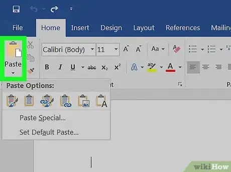 Image titled Convert Excel to Word Step 3