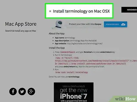 Image titled Begin Using a Mac Step 1