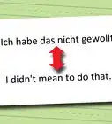 Apologise in German
