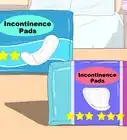 Apply Incontinence Pads