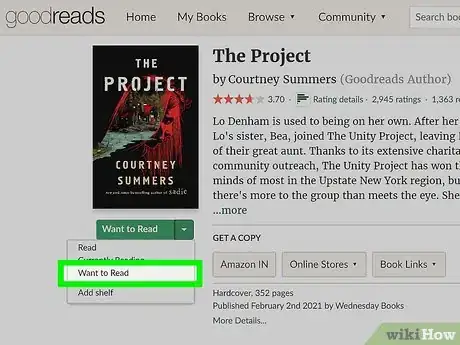 Image titled Mark a Book as Want to Read on Goodreads Step 8