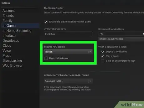 Image titled Enable Steam's In‐Game FPS Counter Step 5