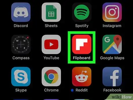 Image titled Create a Flipboard Account on iPhone or iPad Step 2