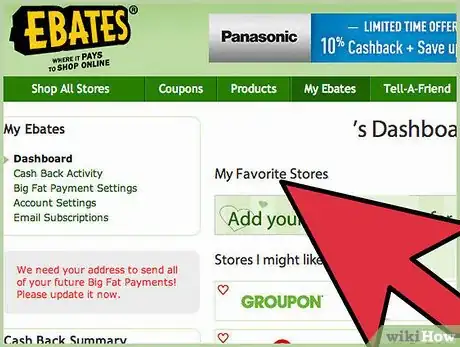 Image titled Use Ebates Step 3