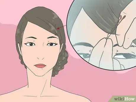 Image titled Make a Low Side Bun for Short Hair Step 16