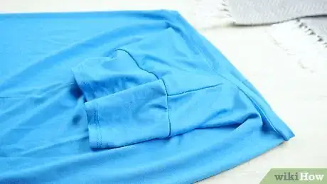 Image titled Cut the Neckline of a Shirt Step 1