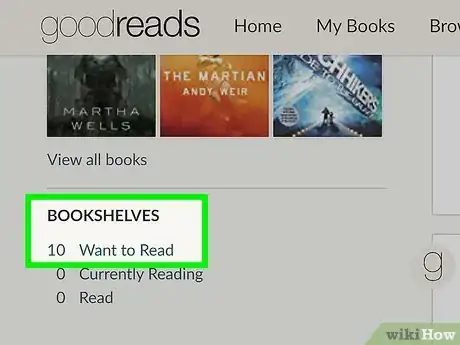 Image titled Mark a Book as Want to Read on Goodreads Step 9