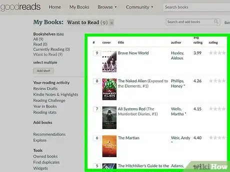 Image titled Mark a Book as Want to Read on Goodreads Step 4