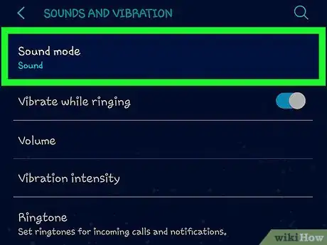 Image titled Turn Off Vibrate on Samsung Galaxy Step 3