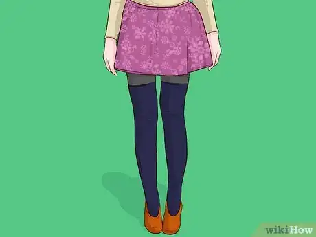 Image titled Wear a Mini Skirt in Winter Step 4