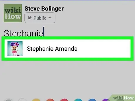 Image titled Facebook Tag Someone Only by First Name on Android Step 6
