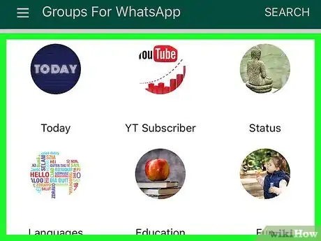 Image titled Join a WhatsApp Group Without an Invitation Step 5