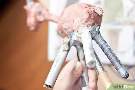 Image titled Make a Papier Mache Giraffe Step 8
