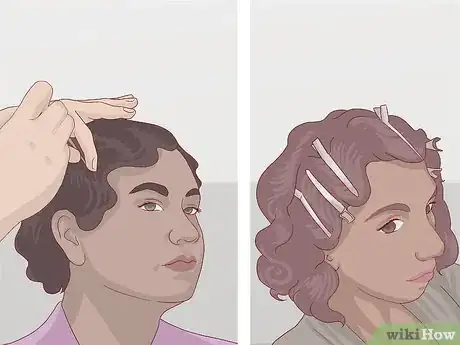 Image titled Add Sculpted Waves to Short Hair Step 8