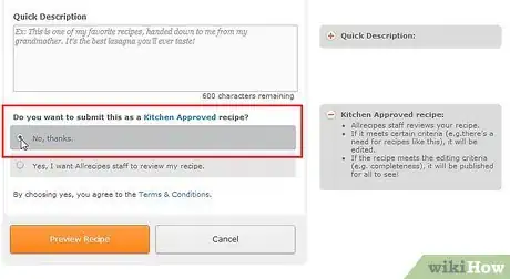 Image titled Submit a New Recipe to the Allrecipes Database Step 12Bullet1