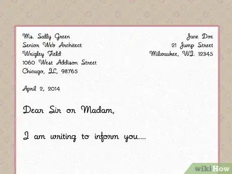 Image titled Begin a Letter Step 8