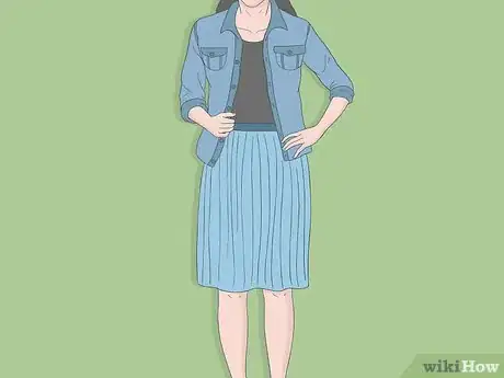 Image titled Wear a Plisse Skirt Step 4