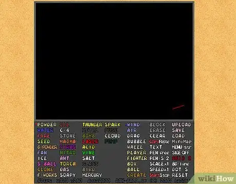 Image titled Play Powder Game and Make Cool Stuff in It Step 2