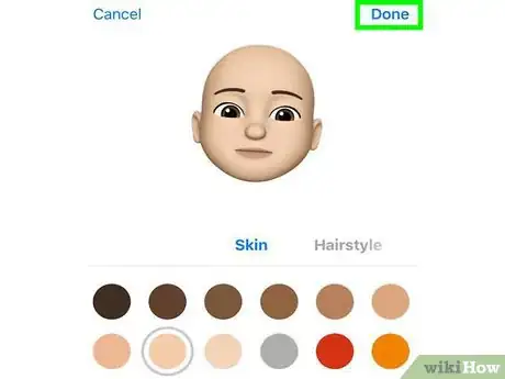 Image titled Make a Memoji on iPhone or iPad Step 14