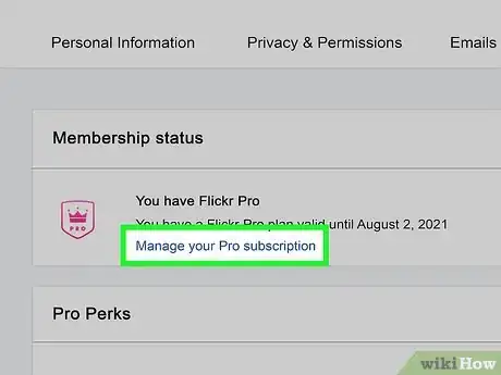 Image titled Cancel Flickr Pro Step 9