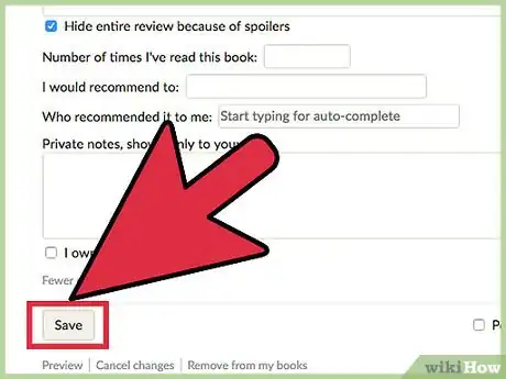 Image titled Write a New Review on Goodreads Step 15