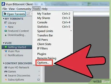 Image titled Automatically Stop Torrents when Your VPN Disconnects Using Vuze Step 4