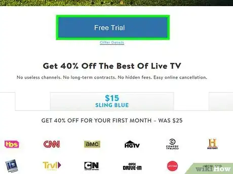 Image titled Sign Up for Sling TV on PC or Mac Step 2