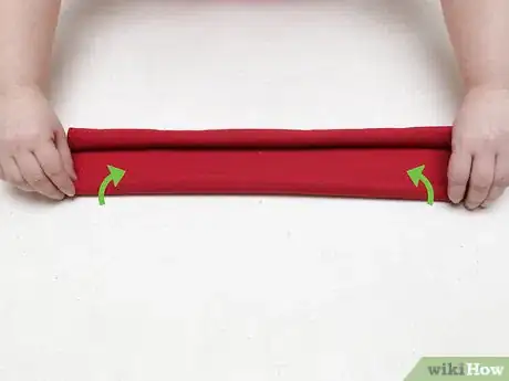 Image titled Fold a Napkin for a Napkin Ring Step 12