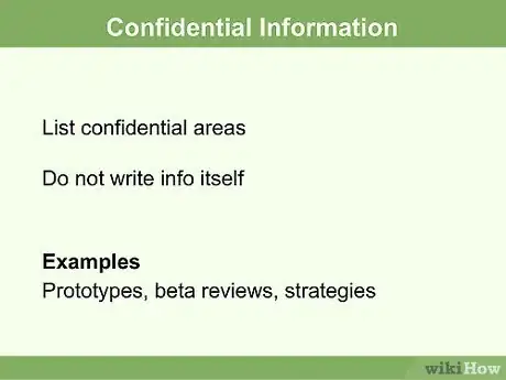 Image titled Write a Confidentiality Agreement Step 4