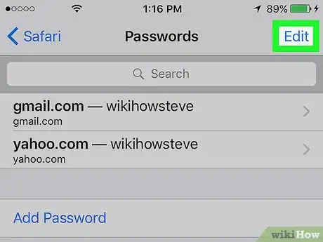 Image titled Delete Saved Passwords from the iCloud Keychain on iPhone or iPad Step 5
