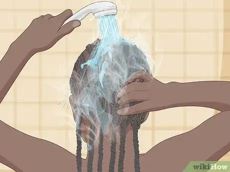 Image titled Wash Micro Braids Step 2