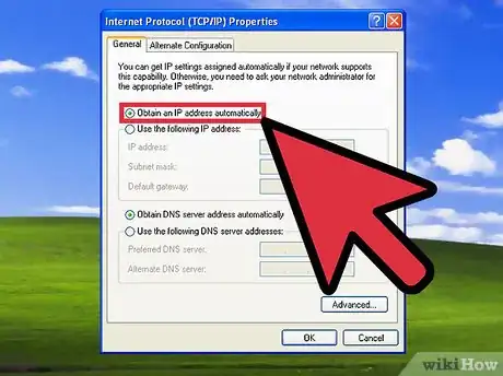 Image titled Set up DHCP Network Settings on Windows XP Step 6