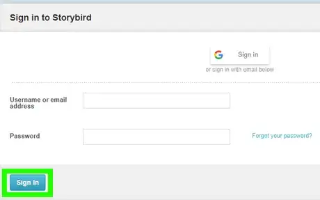Image titled Write a Comic on Storybird Step 1