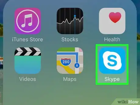 Image titled Mute a Group Chat on Skype on iPhone or iPad Step 1