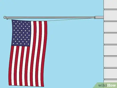 Image titled Hang an American Flag Vertically Step 7