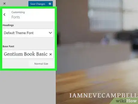Image titled Change a WordPress Font Step 7