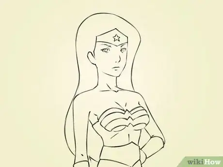 Image titled Draw Wonder Woman Step 8