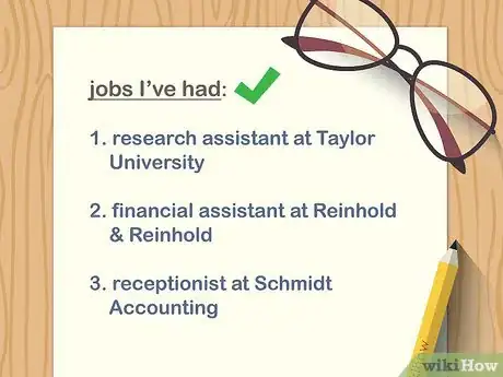 Image titled Begin a Resume Step 1