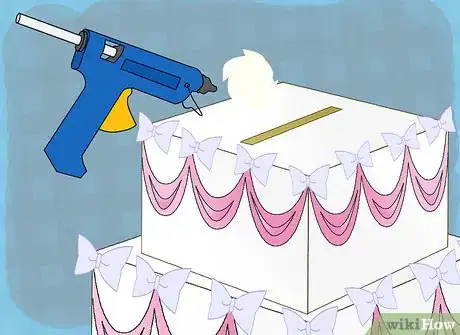 Image titled Make a Cake Shaped Box to Hold Wedding Cards Step 13