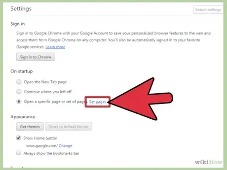 Image titled Make Google Your Homepage on Chrome Step 11.png