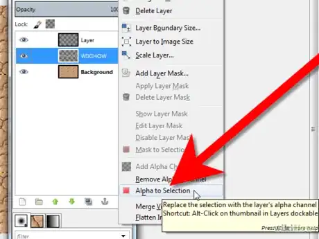 Image titled Make Pop Out Text Using GIMP Step 9.png