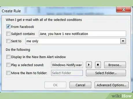 Image titled Manage Email Using Microsoft Outlook Rules Step 3