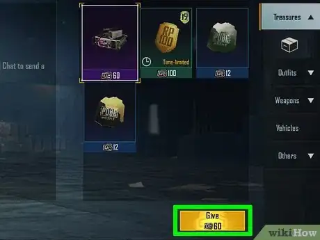 Image titled Send an Item in Pubg Mobile Step 8