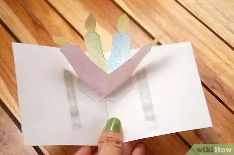 Image titled Make a Birthday Cake Pop up Card (Robert Sabuda Method) Step 24