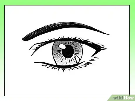 Image titled Draw a Realistic Manga Eye Step 11
