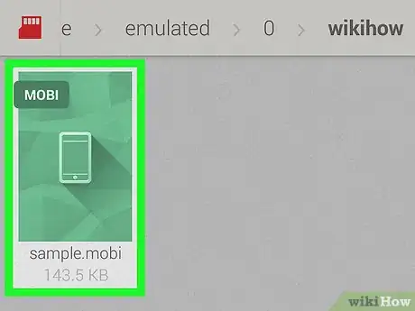 Image titled Open MOBI Files on Android Step 7