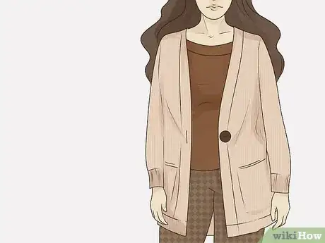 Image titled Wear a Beige Cardigan Step 3