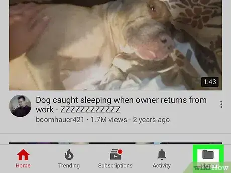 Image titled Delete a YouTube Playlist on iPhone or iPad Step 2