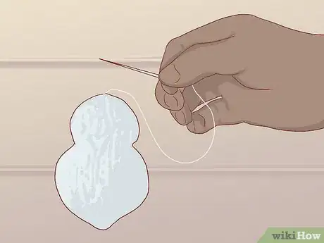 Image titled Knit Snowman Ornaments Step 11